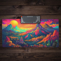 Mighty Mountains Extended Mousepad