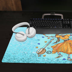 The Indian Dancer Extended Mousepad
