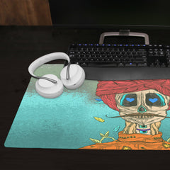 The Red Rural Turban Extended Mousepad