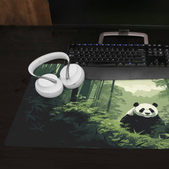 Bamboo Forrest Panda Extended Mousepad