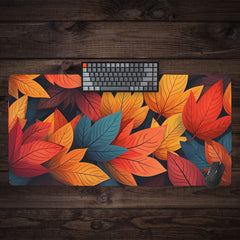 Fall Leaves Extended Mousepad