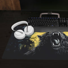 Howling Wolf Extended Mousepad