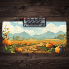 In The Pumpkin Patch Extended Mousepad