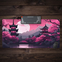 Pink Japan Extended Mousepad