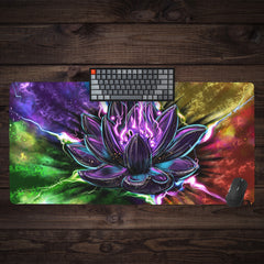 Cosmic Lotus Extended Mousepad