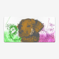 Dog Pop Art Extended Mousepad