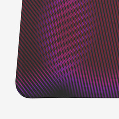 Neon Circles Extended Mousepad