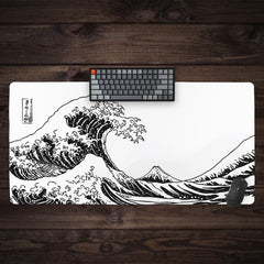 Japanese Wave Extended Mousepad