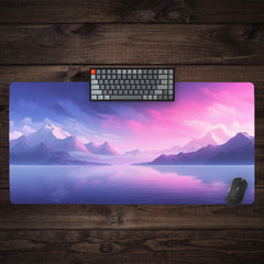 Mountain Silhouette Extended Mousepad
