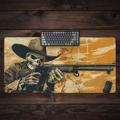 Old West Bones Extended Mousepad