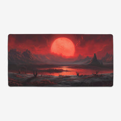 Red Sunset Extended Mousepad
