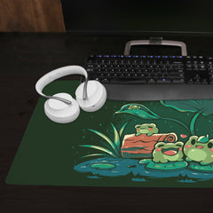 Froggy Friends Extended Mousepad