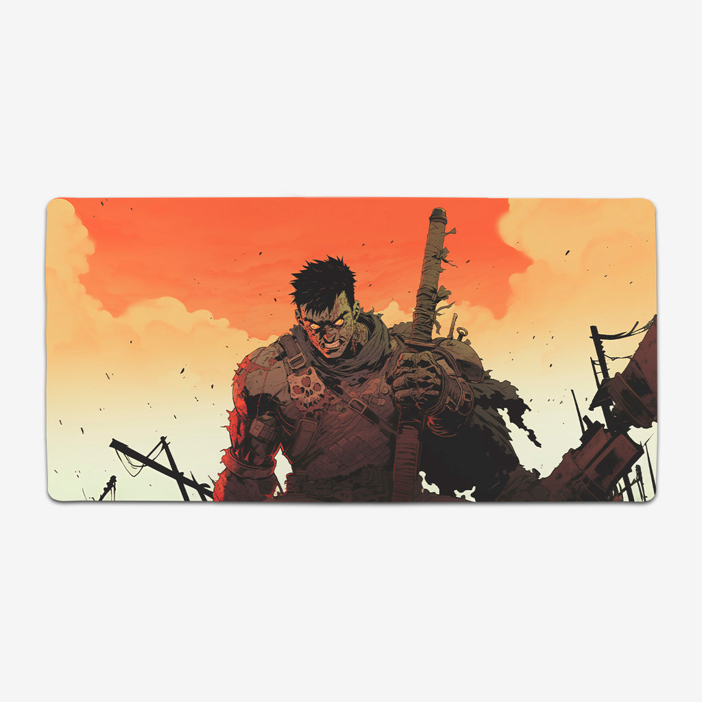 Barbarian Rage Extended Mousepad
