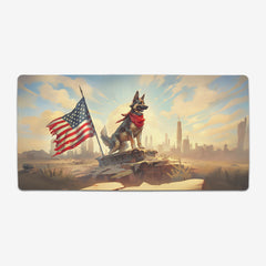Goodest Boy In The Wasteland Extended Mousepad