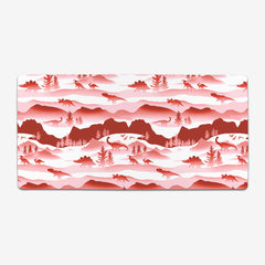 Whimsical Dino Wilderness Extended Mousepad