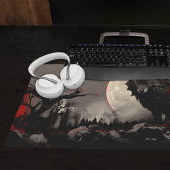 Lunar Shadow Wolf Extended Mousepad
