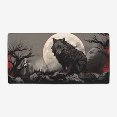 Lunar Shadow Wolf Extended Mousepad