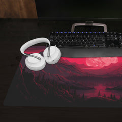 Magenta Moon Extended Mousepad
