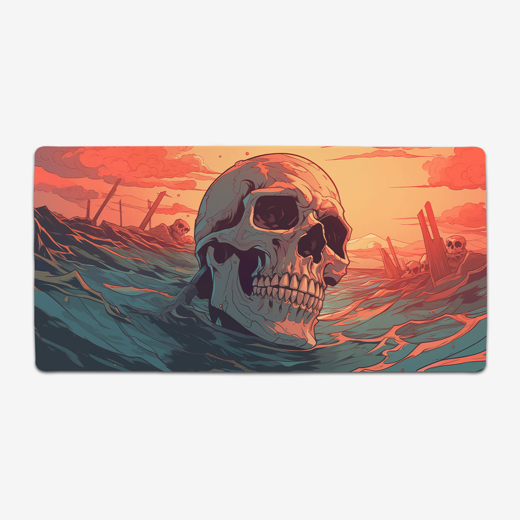 Shipwrecked Skull Extended Mousepad