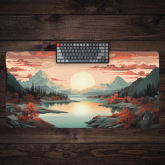 Canadian Sunrise Extended Mousepad