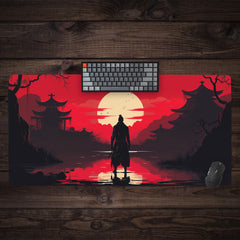 Samurai Of The Moon Extended Mousepad