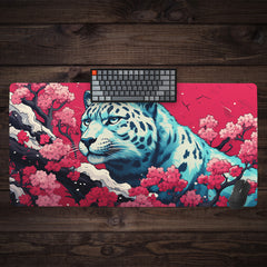 Snow Leopard Extended Mousepad