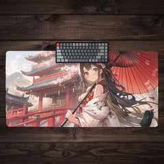 Japanese Girl XL Extended Mousepad