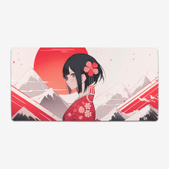 Red Sun XL Extended Mousepad