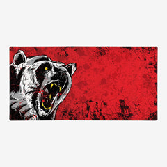 Bear Attack Extended Mousepad