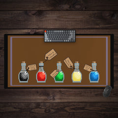 Gathering Potions Extended Mousepad