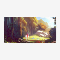 Lotus Quest Forest Extended Mousepad