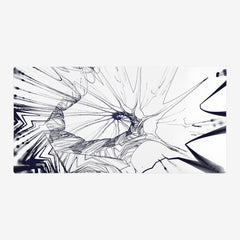 Spiral Splat Extended Mousepad