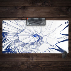 Spiral Splat Extended Mousepad