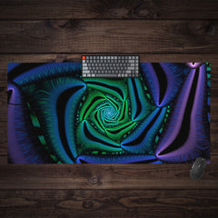 Jungle Leaves Extended Mousepad