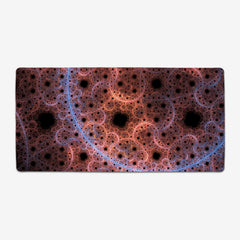 Purple Circles Extended Mousepad