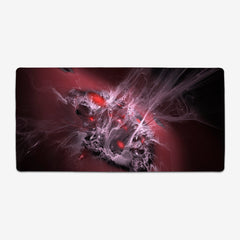 Red Wormhole Extended Mousepad