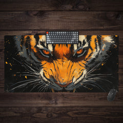 Tiger's Gaze Extended Mousepad