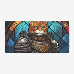 Cat Knight Extended Mousepad