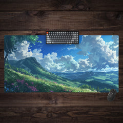 Peaceful Fields Extended Mousepad