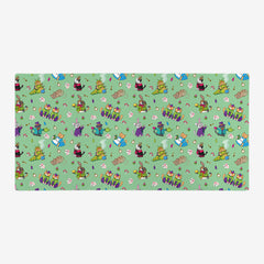 Alice in Wonderland Cats Extended Mousepad