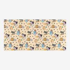 Baking Cats Extended Mousepad
