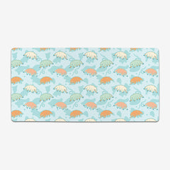 Frolicking Water Bears Extended Mousepad