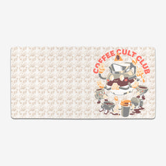 Holy Coffee Club Extended Mousepad