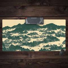 Along The Mountain Extended Mousepad