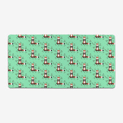 Coffee Fox Extended Mousepad