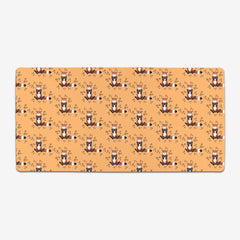 Coffee Fox Extended Mousepad