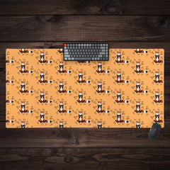 Coffee Fox Extended Mousepad