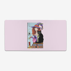 Cats Books And Candles Extended Mousepad