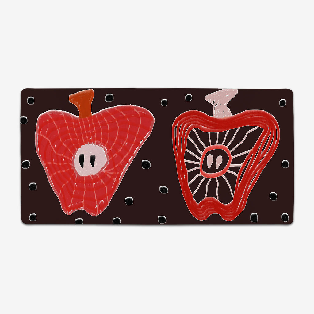 Two Apples Extended Mousepad