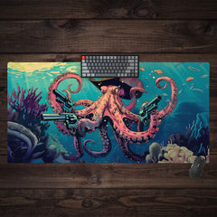 Octopus Gunslinger Extended Mousepad